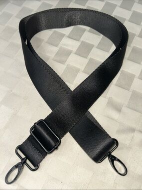 Black Adjustable Replacement Bag Strap